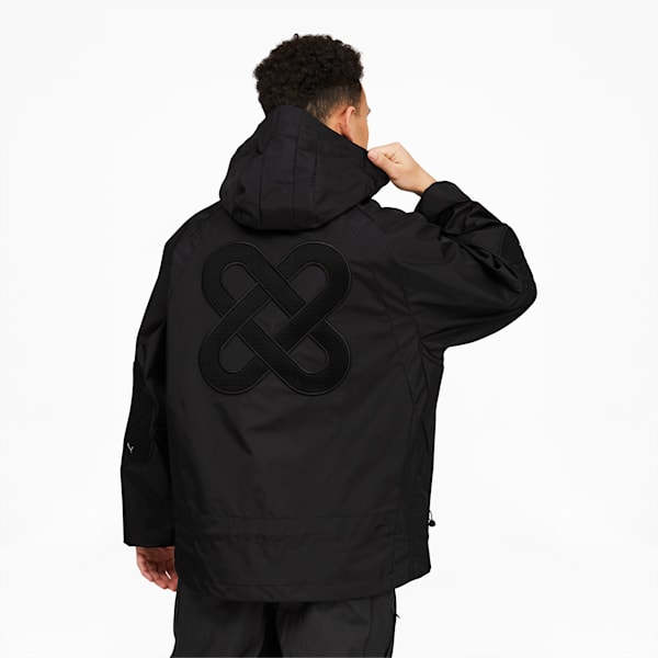 Black puma windbreaker deals