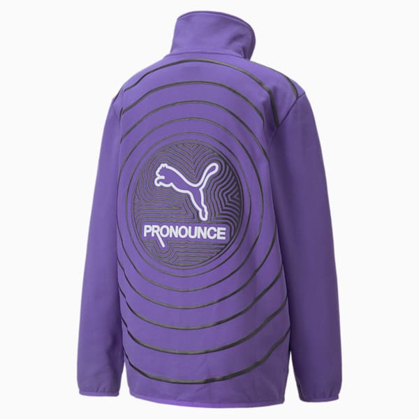 Sudadera de cierre medio PUMA x PRONOUNCE para mujer, Ultra Violet, extralarge