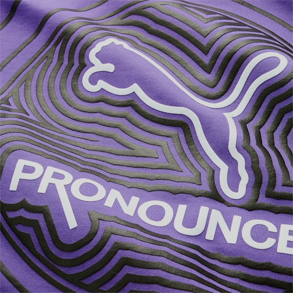 Sudadera de cierre medio PUMA x PRONOUNCE para mujer, Ultra Violet, extralarge