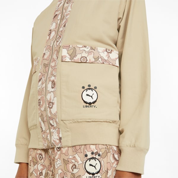 Chaqueta corta PUMA x LIBERTY para mujer, Sesame