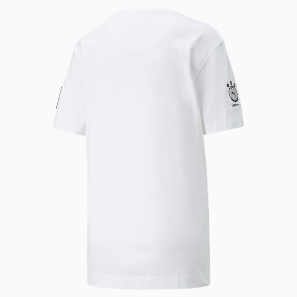 ウィメンズ PUMA x LIBERTY バッジ 半袖 Tシャツ, Puma White, extralarge-JPN