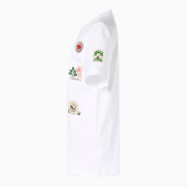 ウィメンズ PUMA x LIBERTY バッジ 半袖 Tシャツ, Puma White, extralarge-JPN