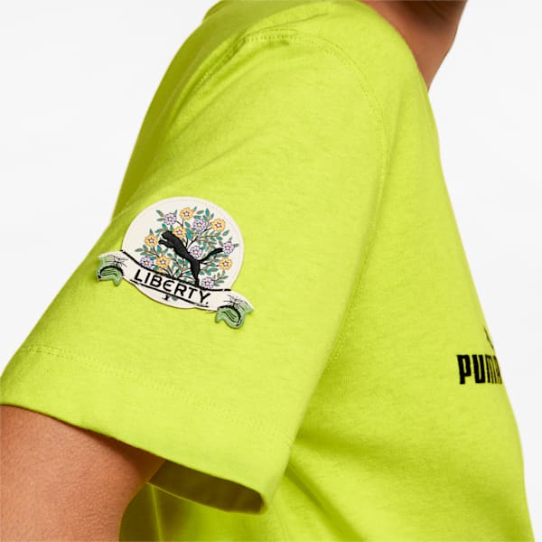 Camiseta con insignia PUMA x LIBERTY para mujer, Sulphur Spring