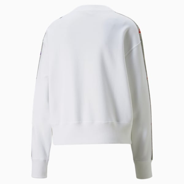 PUMA x LIBERTY Women's Sweatshirt, Puma White, extralarge