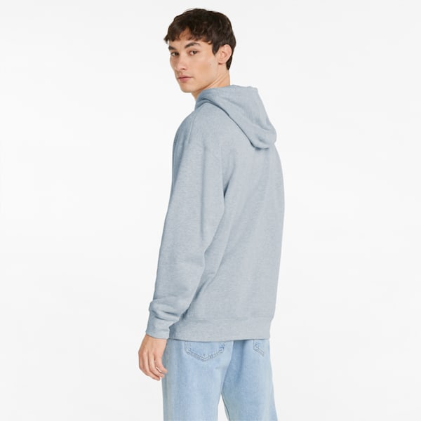 Sudadera con capucha PUMA x BUTTER GOODS para hombre, Light Gray Heather, extralarge