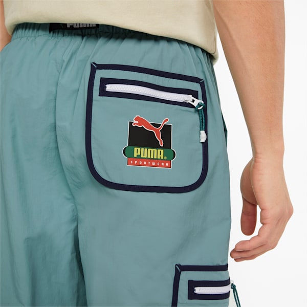 Pantalones deportivos livianos PUMA x BUTTER GOODS para hombre, Mineral Blue, extralarge