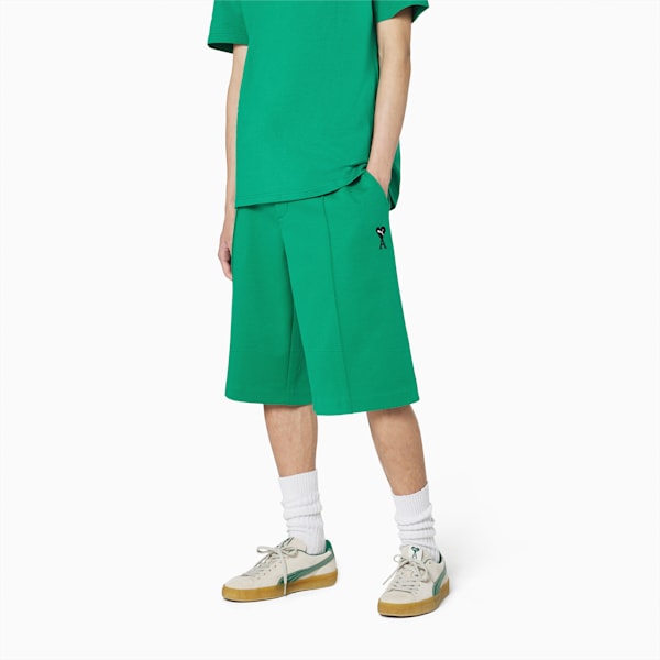 PUMA x AMI Knitted Shorts, Verdant Green