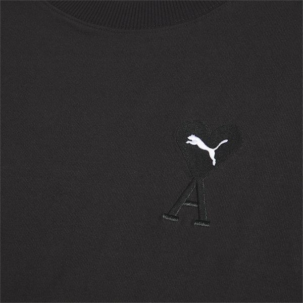 ウィメンズ PUMA x AMI グラフィック 半袖 Tシャツ, Puma Black, extralarge-IDN