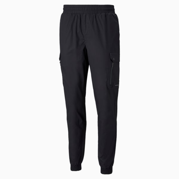 Pants estilo cargo Hombre Porsche Design, Jet Black, extralarge