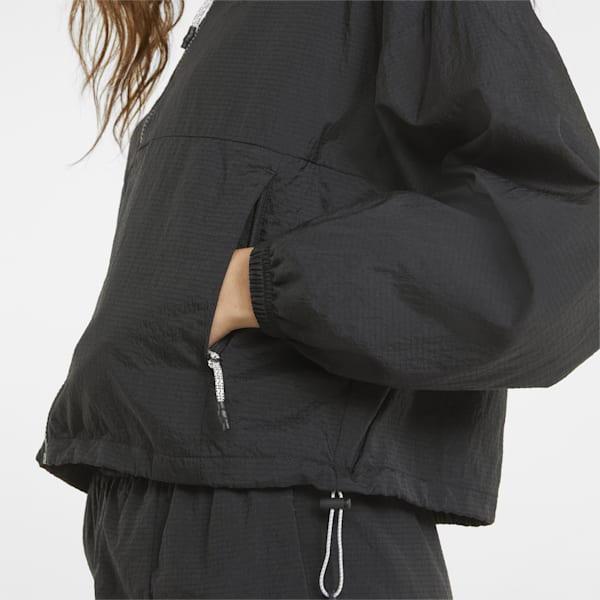 Chamarra de tejido plano Mujer Infuse, Puma Black, extralarge