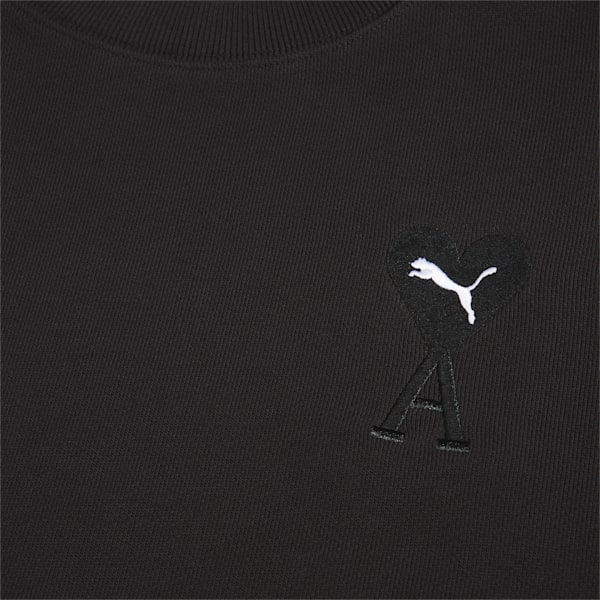 PUMA x AMI Crewneck Sweatshirt, Puma Black, extralarge-GBR