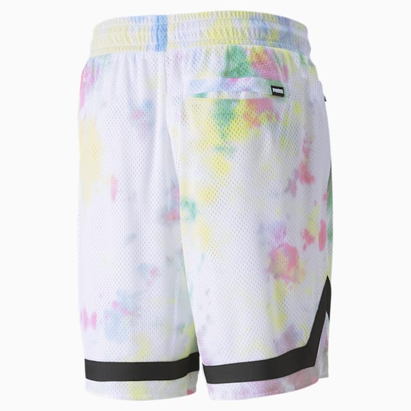 Summer League Men's Basketball Shorts, Yellow Glow, extralarge