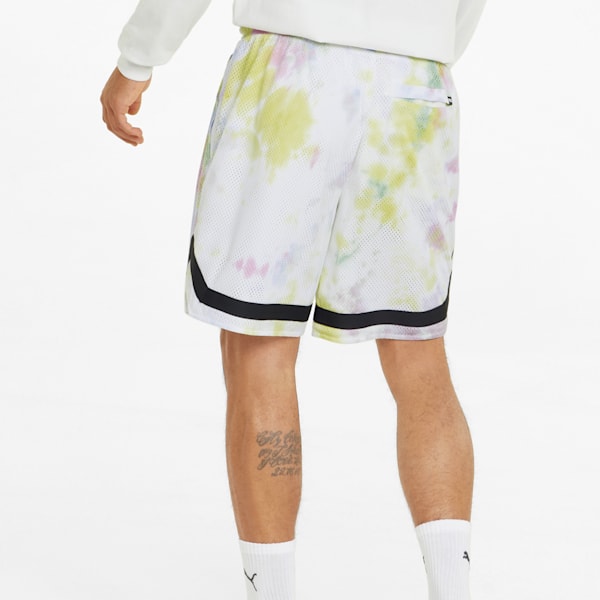 Summer League Men's Basketball Shorts, Yellow Glow, extralarge