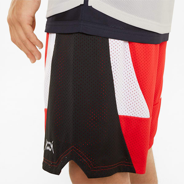 メンズ バスケットボール GIVE AND GO タンクトップ, Puma White-Puma Black, extralarge-JPN