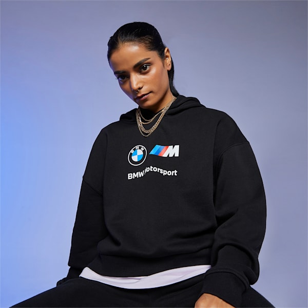 BMW M Motorsport Essentials Logo Women's Hoodie | PUMA