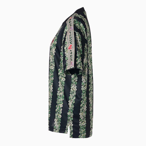 ウィメンズ PUMA x LIBERTY FB ユニフォーム サッカー シャツ, Puma Black-AOP, extralarge-JPN