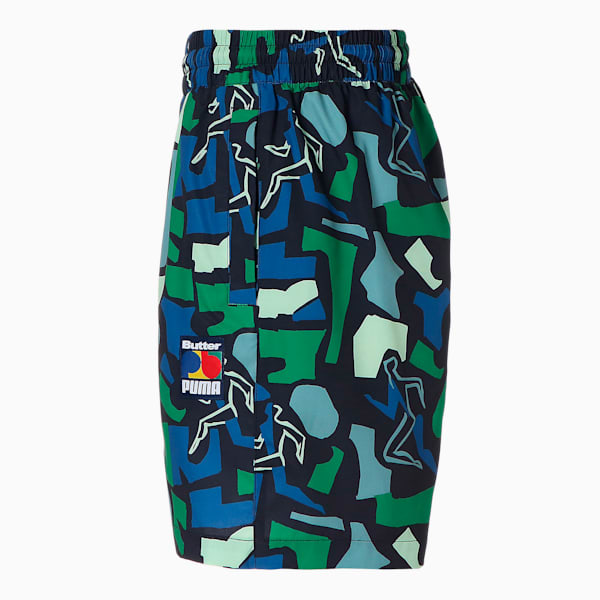 メンズ PUMA x BUTTER GOODS AOP ショーツ, Mineral Blue, extralarge-JPN