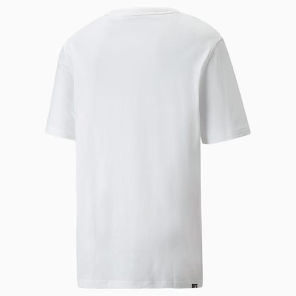Downtown Men's Relaxed Fit T-Shirt, Puma White, extralarge-IND