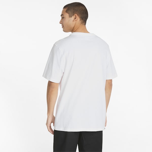 Downtown Men's Relaxed Fit T-Shirt, Puma White, extralarge-IND