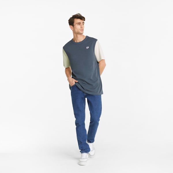 Downtown Men's Tee, Dark Slate, extralarge