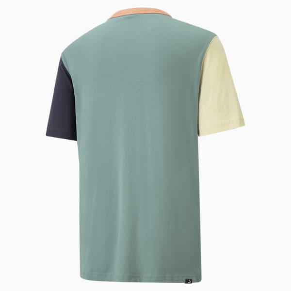 Downtown Men's Tee, Mineral Blue