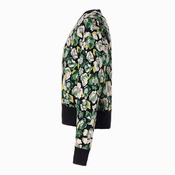 ウィメンズ PUMA x LIBERTY AOP クルーネック, Puma Black-Flower AOP, extralarge-JPN