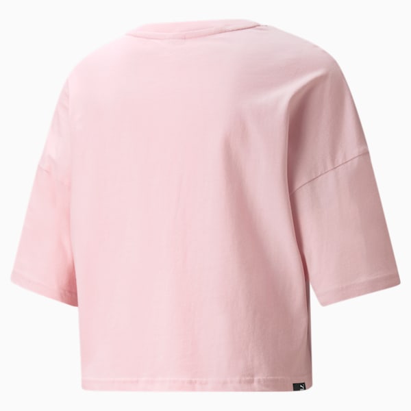 Brand Love Oversized Women's Tee, Chalk Pink, extralarge