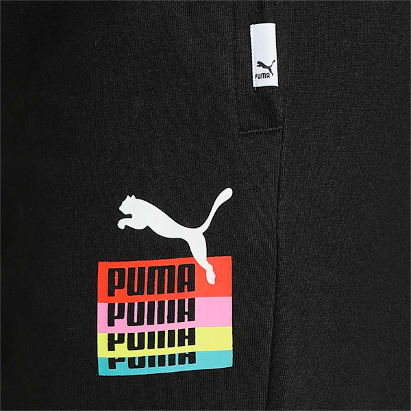 Brand Love Women's Regular Fit Sweatpants, Puma Black, extralarge-IND