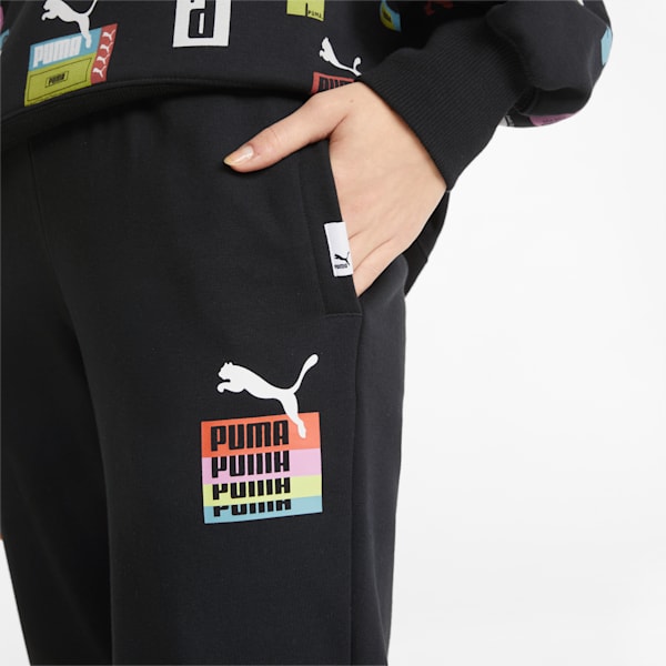 Brand Love Women's Sweatpants, Puma Black