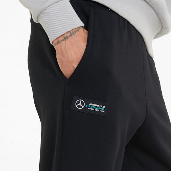 Mercedes F1 Essentials Men's Sweatpants, Puma Black