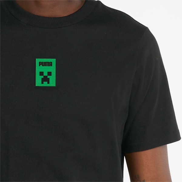 PUMA x MINECRAFT Graphic Men's Tee, Puma Black, extralarge