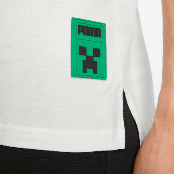 PUMA x MINECRAFT Graphic Men's Tee, Puma White, extralarge