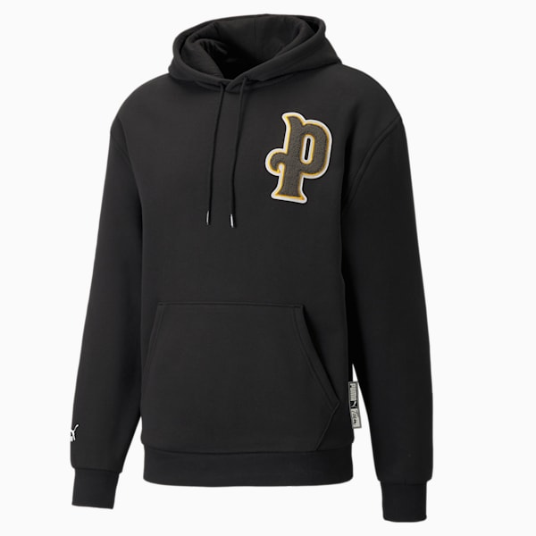 メンズ PUMA TEAM フーディー, Puma Black