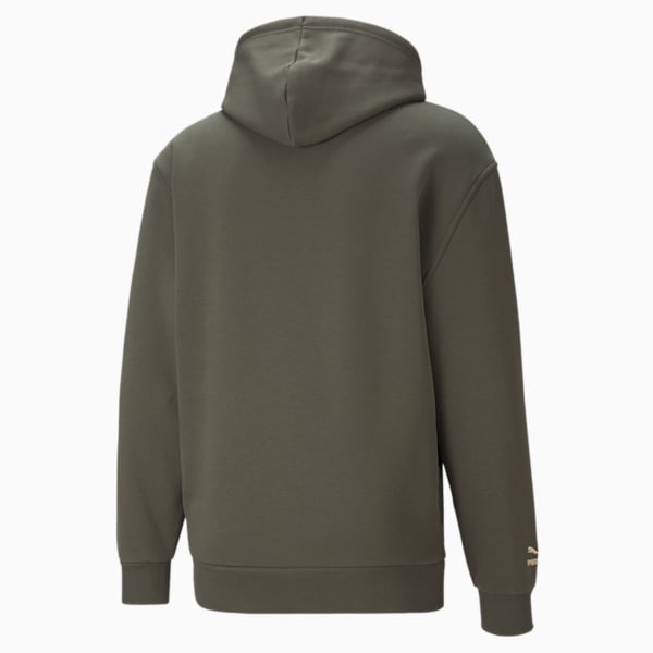 メンズ PUMA TEAM フーディー, Grape Leaf