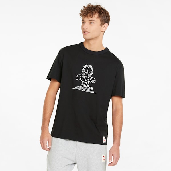 PUMA x GARFIELD Graphic Men's Tee, Puma Black, extralarge