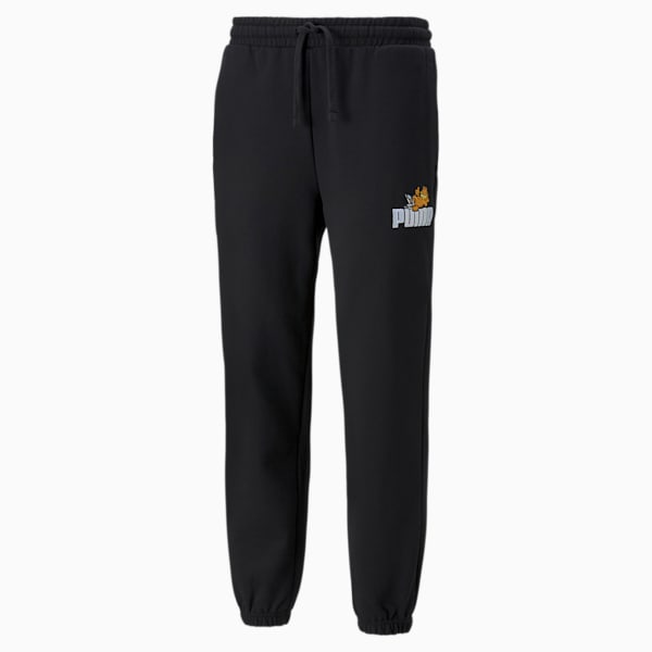 Pants Hombre PUMA x GARFIELD, Puma Black, extralarge