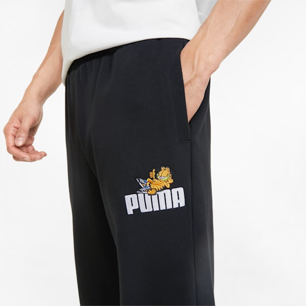 Pants Hombre PUMA x GARFIELD, Puma Black, extralarge