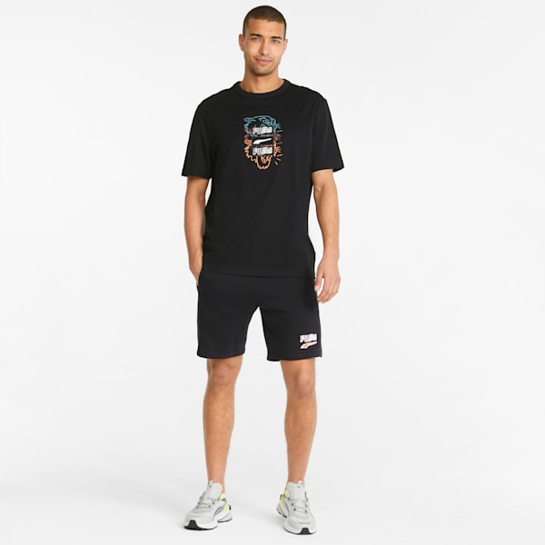 Playera con gráfico BTL para hombre, Puma Black, extralarge