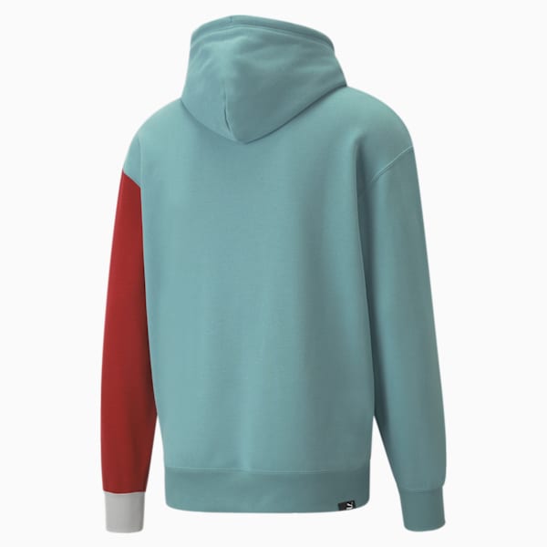 BTL Men's Hoodie, Mineral Blue, extralarge