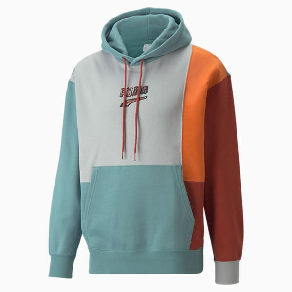 BTL Men's Hoodie, Mineral Blue, extralarge