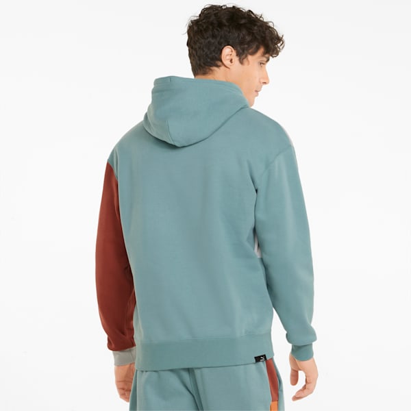 BTL Men's Hoodie, Mineral Blue, extralarge