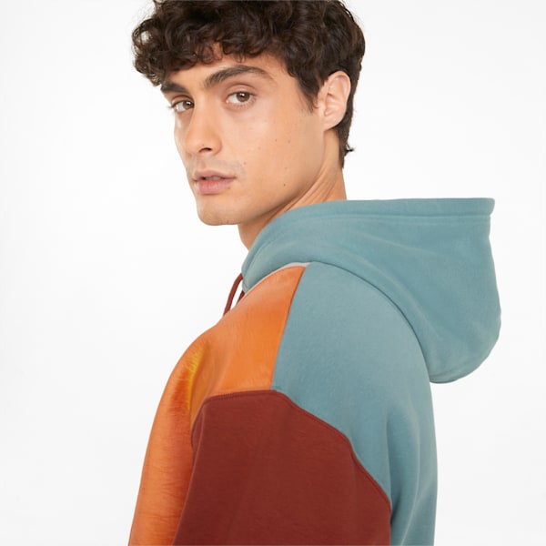 BTL Men's Hoodie, Mineral Blue, extralarge