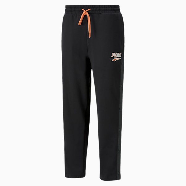 Between The Lines Men's Sweatpants, Puma Black, extralarge