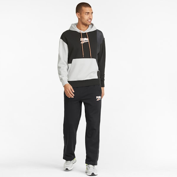 Between The Lines Men's Sweatpants, Puma Black, extralarge