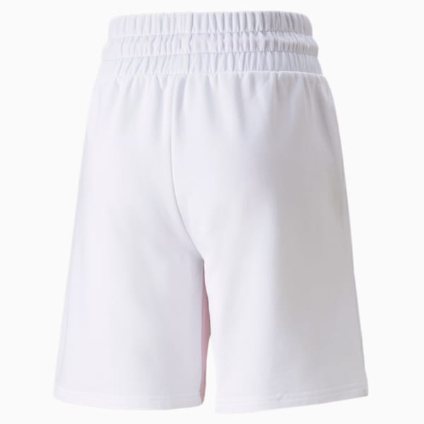 Brand Love High-Waisted Women's Shorts, Puma White, extralarge