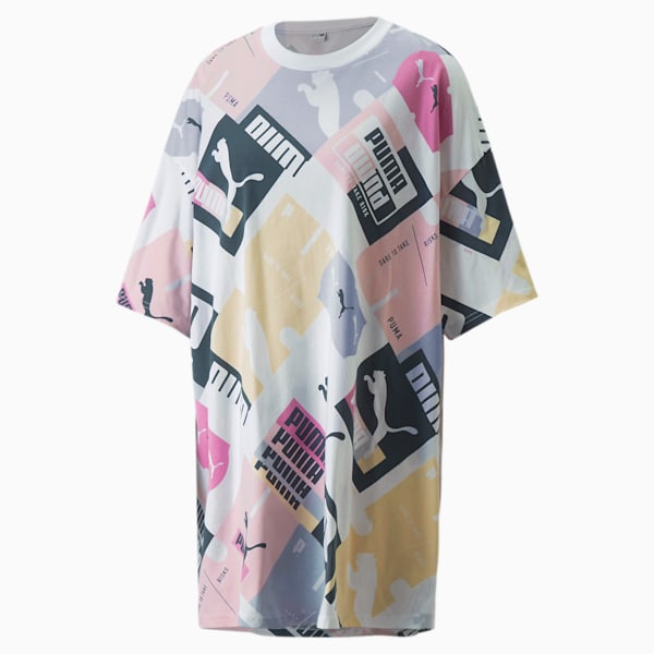 Brand Love Tee Women's Dress, Puma White, extralarge