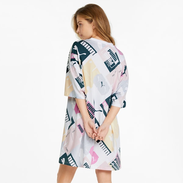 Brand Love Tee Women's Dress, Puma White, extralarge