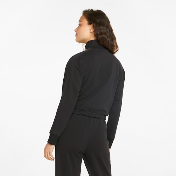 ウィメンズ RE T7 クロップ トラック ジャケット TR, Puma Black, extralarge-JPN