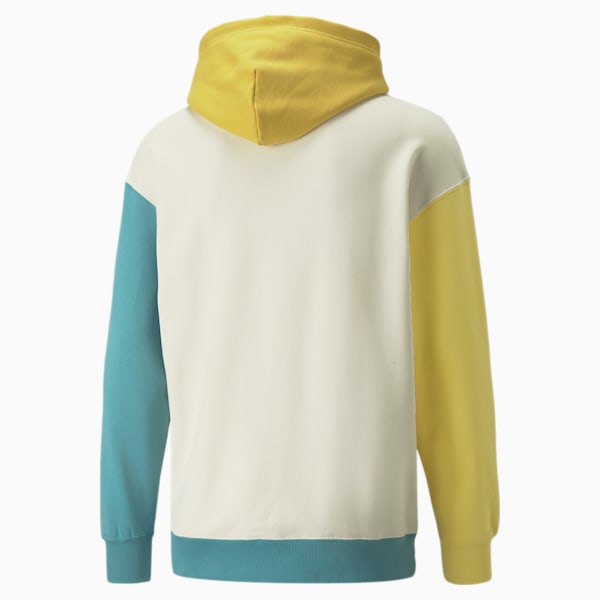Classics Block Men's Relaxed Fit Hoodie, Pristine, extralarge-IND