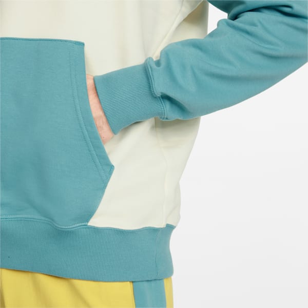 Classics Block Men's Relaxed Fit Hoodie, Pristine, extralarge-IND